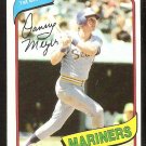Seattle Mariners Dan Meyer 1980 Topps Baseball Card # 396 nr mt