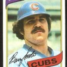 Chicago Cubs Barry Foote 1980 Topps Baseball Card # 398