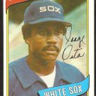 Chicago Whiye Sox Jorge Orta 1980 Topps Baseball Card #442 nr mt