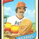 Houston Astros Randy Niemann 1980 Topps Baseball Card # 469 nr mt