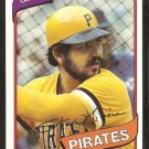 Pittsburgh Pirates Steve Nicosia 1980 Topps Baseball Card # 519 nr mt