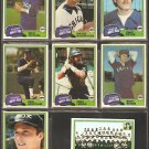 1981 Topps Chicago White Sox Team Lot 29 diff Greg Luzinski Chet Lemon Ron LeFlore Britt Burns 1981 Topps Chicago White Sox Team Lot 29 diff Greg Luzinski Chet Lemon Ron LeFlore Britt Burns