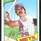 New York Mets Alex Trevino 1980 Topps Baseball Card # 537 nr mt
