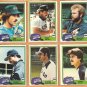 1981 Topps Chicago White Sox Team Lot 29 diff Greg Luzinski Chet Lemon Ron LeFlore Britt Burns