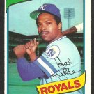 Kansas City Royals Hal McRae 1980 O Pee Chee OPC Baseball Card 104 nr mt