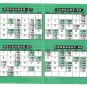 Boston Celtics 1997 Pocket Schedule Rick Pitino Bob Cousy Tom Heinsohn Jerry Seinfeld