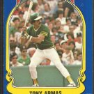 1981 FLEER STAR STICKER CARD # 5 OAKLAND ATHLETICS TONY ARMAS