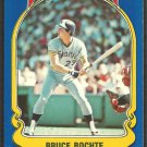 1981 FLEER STAR STICKER CARD # 8 SEATTLE MARINERS BRUCE BOCHTE