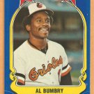 Baltimore Orioles Al Bumbry 1981 Fleer Star Sticker Baseball Card # 30