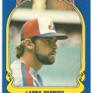 Montreal Expos Larry Parrish 1981 Fleer Star Sticker Baseball Card # 69