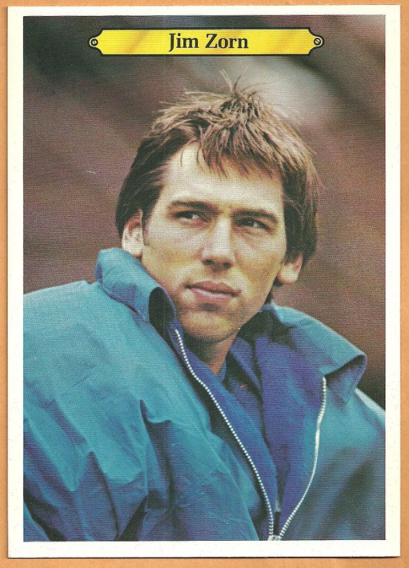 Seattle Seahawks Jim Zorn 1980 Topps Super Football Card 10 em/nm