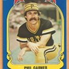 Pittsburgh Pirates Phil Garner 1981 Fleer Star Sticker Baseball Card # 71 Pittsburgh Pirates Phil Garner 1981 Fleer Star Sticker Baseball Card # 71