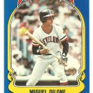 Cleveland Indians Miguel Dilone 1981 Fleer Star Sticker Baseball Card # 86 Cleveland Indians Miguel Dilone 1981 Fleer Star Sticker Baseball Card # 86