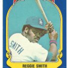 Los Angeles Dodgers Reggie Smith 1981 Fleer Star Sticker Baseball Card # 87