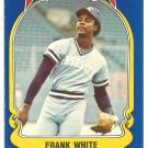 Kansas City Royals Frank White 1981 Fleer Star Sticker Baseball Card # 97 Kansas City Royals Frank White 1981 Fleer Star Sticker Baseball Card # 97