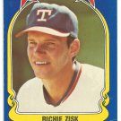 Texas Rangers Richie Zisk 1981 Fleer Star Sticker Baseball Card # 105 Texas Rangers Richie Zisk 1981 Fleer Star Sticker Baseball Card # 105