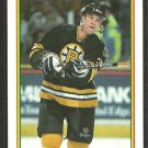 Boston Bruins John Carter RC Rookie Card 1990 Bowman Hockey Card 39