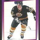 Boston Bruins Randy Burridge 1991 Score Hockey Card 102
