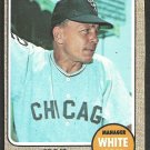 Chicago White Sox Eddie Stanky 1968 Topps Baseball Card 564 nr mt Chicago White Sox Eddie Stanky 1968 Topps Baseball Card 564 nr mt