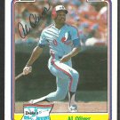 Montreal Expos Al Oliver 1984 Drakes Big Hitters Baseball Card 24