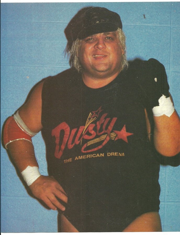WWF Dusty Rhodes The American Dream 1986 Pinup Photo World Wrestling ...