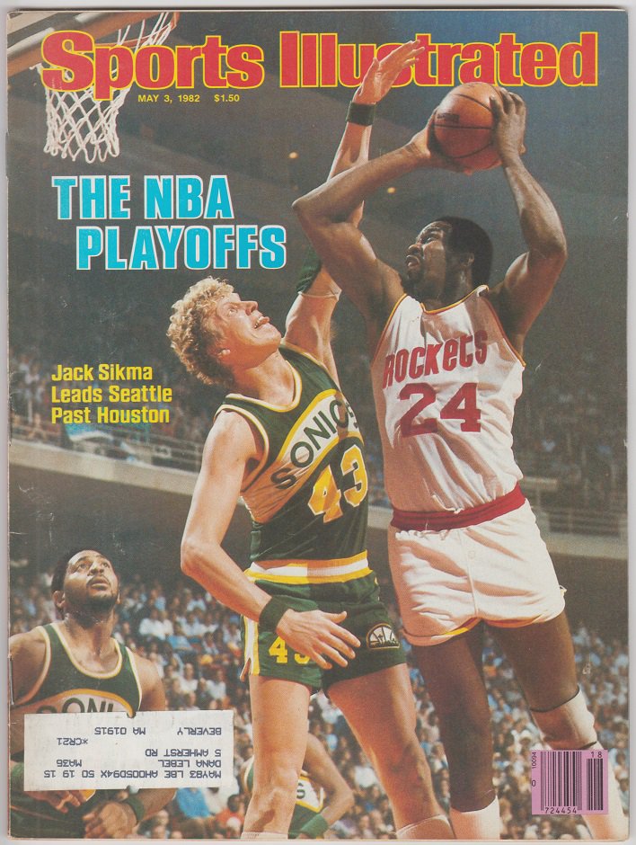 1982 Sports Illustrated Houston Rockets St Louis Cardinals New York