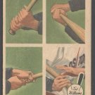 1959 FLEER TED WILLIAMS # 71 TED’S HITTING FUNDAMENTALS 1 fair/good BOSTON RED SOX