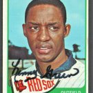 BOSTON RED SOX LENNY GREEN AUTOGRAPH SIGNED 1965 TOPPS # 588 BOSTON RED SOX LENNY GREEN AUTOGRAPH SIGNED 1965 TOPPS # 588