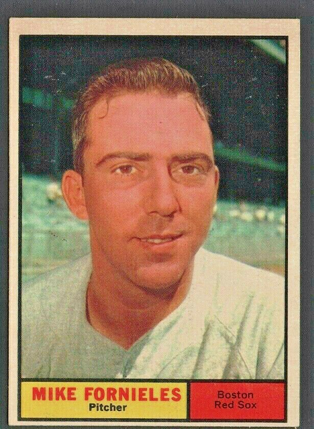 BOSTON RED SOX MIKE FORNIELES 1961 TOPPS # 113