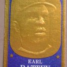 1965 Topps Embossed Insert Baseball Card # 70 Minnesota Twins Earl Battey  !