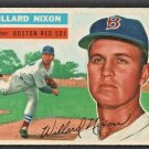 BOSTON RED SOX WILLARD NIXON 1956 TOPPS # 122 EX MT