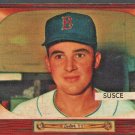 BOSTON RED SOX GEORGE SUSCE RC ROOKIE CARD 1955 BOWMAN # 320 VG/EX BOSTON RED SOX GEORGE SUSCE RC ROOKIE CARD 1955 BOWMAN # 320 VG/EX