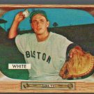 BOSTON RED SOX SAMMY WHITE 1955 BOWMAN # 47