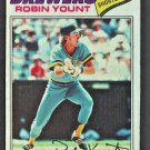 MILWAUKEE BREWERS ROBIN YOUNT 1977 TOPPS # 635