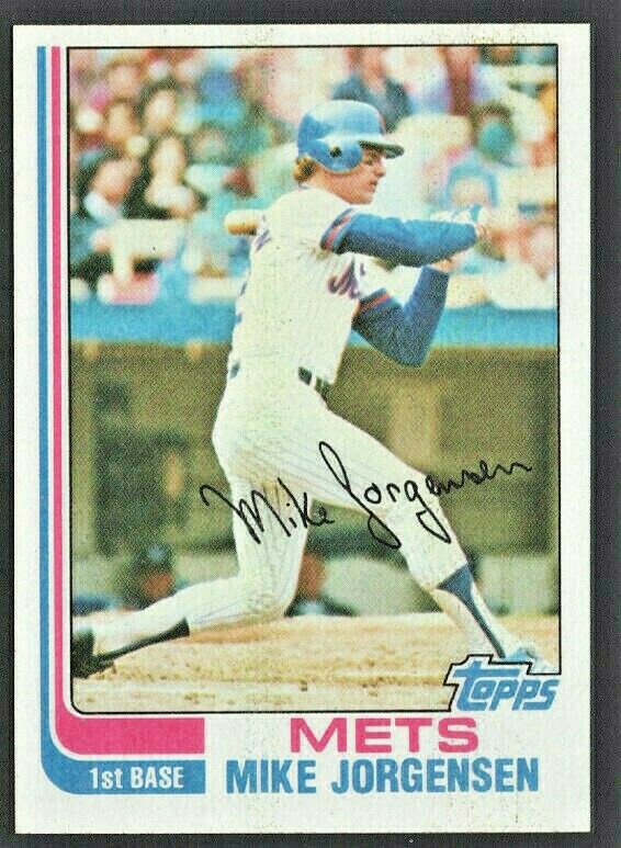 New York Mets Mike 1982 Topps Baseball card 566 nr mt