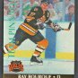 BOSTON BRUINS RAY BOURQUE CHICAGO BLACK HAWKS CHRIS CHELIOS 1992 TEAM PINNACLE INSERT #2 of 6