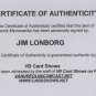 Boston Red Sox Jim Lonborg Autograph Signed Photo 8x10 with COA