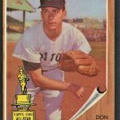 BOSTON RED SOX DON SCHWALL ROOKIE CARD RC 1962 TOPPS BASEBALL CARD # 35 NR MT BOSTON RED SOX DON SCHWALL ROOKIE CARD RC 1962 TOPPS BASEBALL CARD # 35 NR MT
