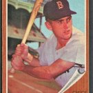 BOSTON RED SOX CHUCK SCHILLING 1962 TOPPS BASEBALL CARD # 345