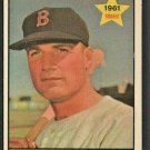 BOSTON RED SOX DON GILE ROOKIE CARD RC 1961 TOPPS BASEBALL CARD # 236 NR MT