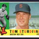 Boston Red Sox Tom Sturdivant 1960 Topps Baseball Card # 487 em/nm