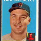 Boston Red Sox Lou Berberet 1958 Topps #383 nr mt