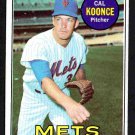 New York Mets Cal Koonce 1969 Topps #303 vg/ex