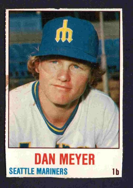 Seattle Mariners Dan Meyer 1978 Hostess #97