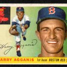 Boston Red Sox Harry Agganis Rookie Card RC 1955 Topps #152 good