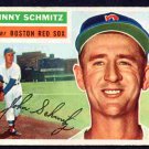 Boston Red Sox Johnny Schmitz 1956 Topps #298 ex mt