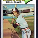 Baltimore Orioles Paul Blair 1977 Topps #313 ex mt