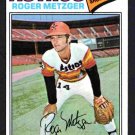 Houston Astros Roger Metzger 1977 Topps #481 ex/em