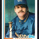 Seattle Mariners Richie Zisk 1982 Topps #769 nr mt  !