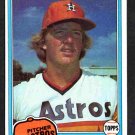 Houston Astros Dave Smith RC Rookie Card 1981 Topps Baseball Card #534 nr mt !